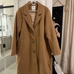 A&F Ambercrombie dad coat